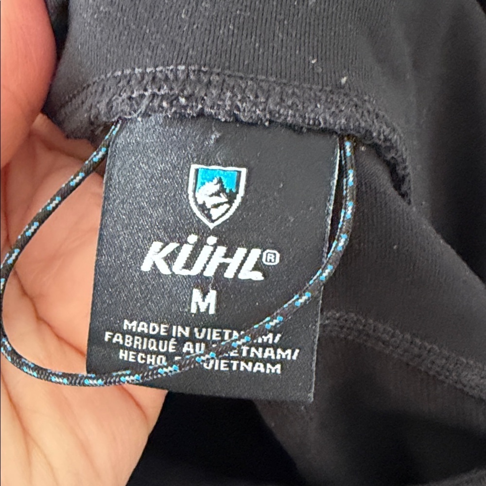 Kuhl Traverse Kapri 6349 Black Womens M Leggings Hiking Outdoors Activewear - Picture 2 of 9